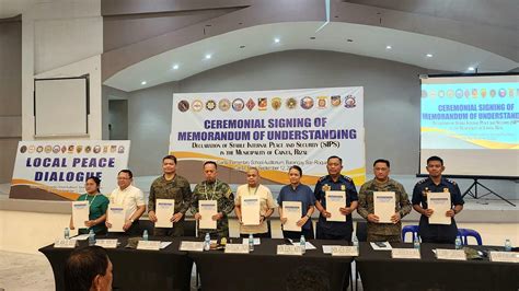 Stable internal peace and security declared in Cainta, Rizal.